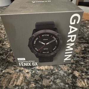 Garmin Fenix 6X Sapphire Black Multisport Watch